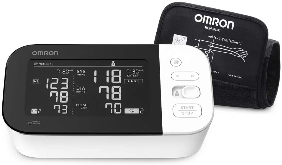 Omron 7 Series Wireless Wrist Blood Pressure Monitor For Blood